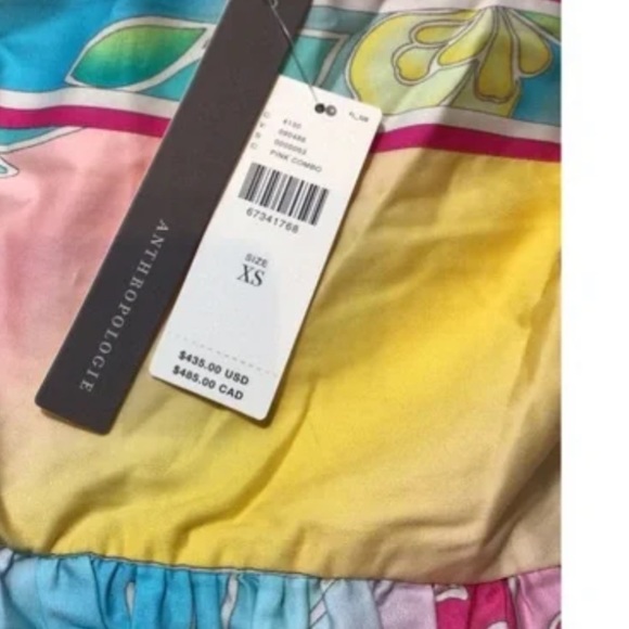 Anthropologie Hunter Bell NYC Exploded Print Maxi Dress ✨HOST PICK✨ - Picture 5 of 7